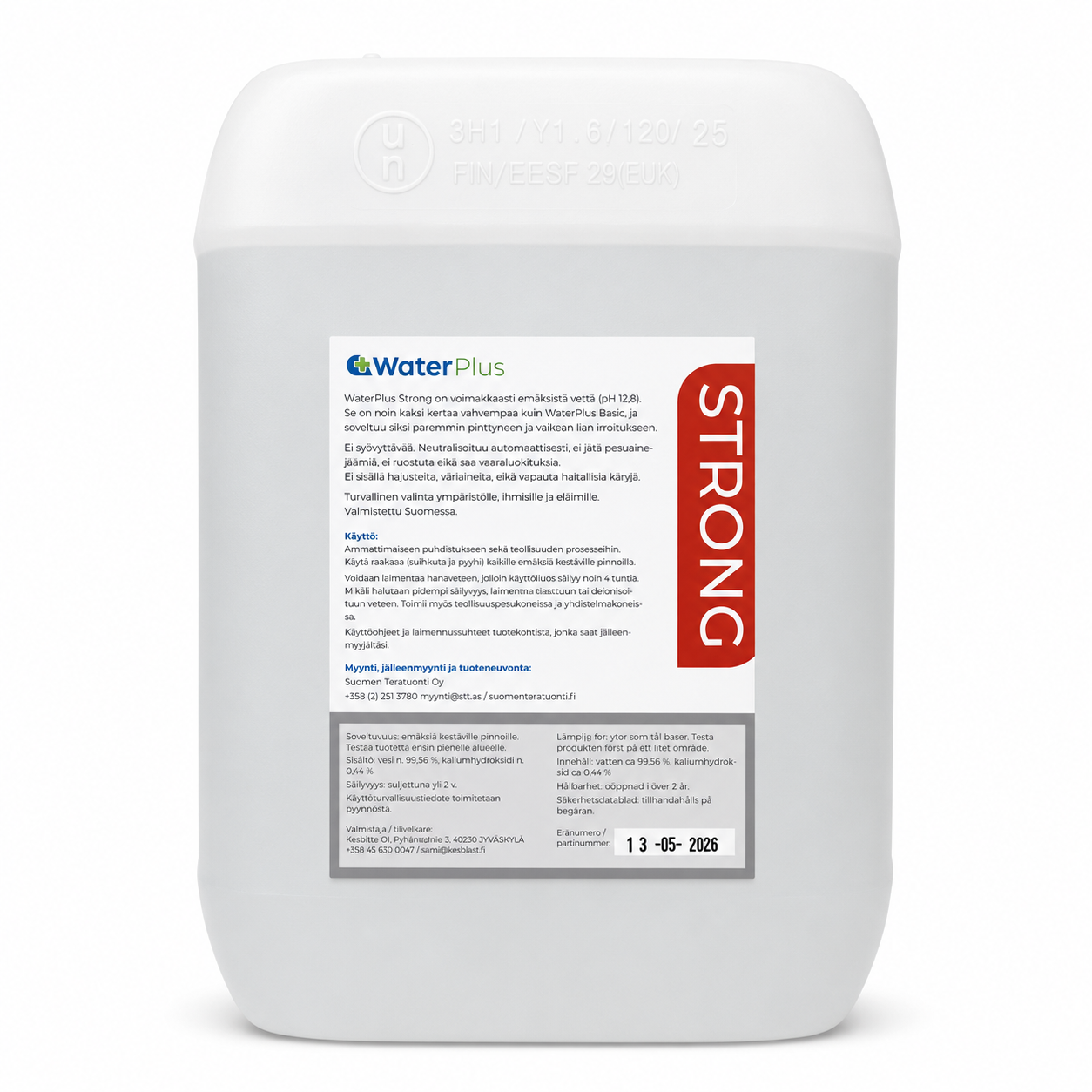 WaterPlus 10l Strong